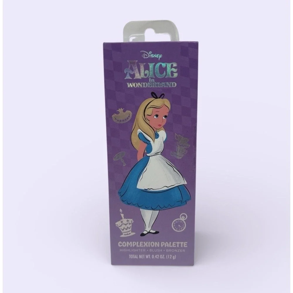 Disney X Taste Beauty Alice In Wonderland Complexion Highlighter Palette New